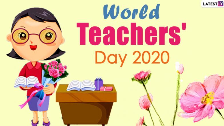 Salah satu kartu ucapan Hari Guru Dunia 2020 - Latestly