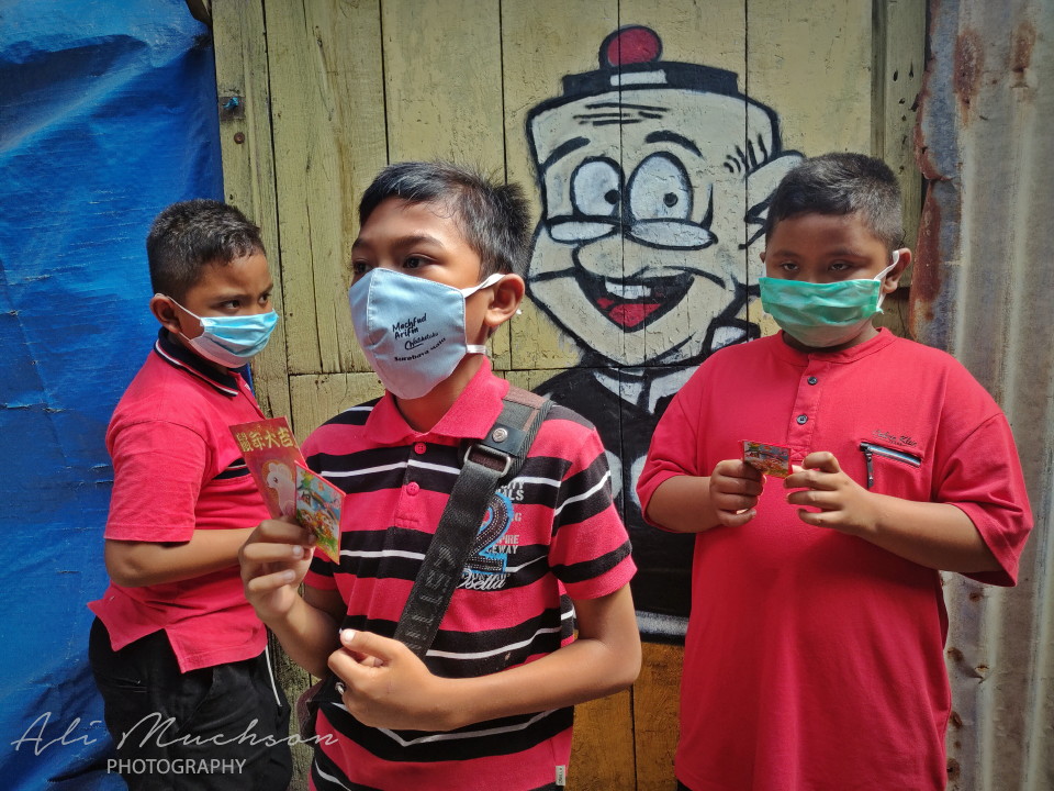 Perayaan Imlek Kampung Tambak Bayan dengan Warna-warni Mural, Tanpa Barongsai dan Angpao