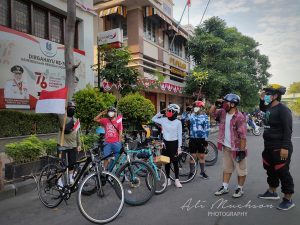 Peringati Ulang Tahun Ke-76 RI : Gowes Napak Tilas, “Domei Surabaya Beritakan Proklamasi Kemerdekaan”
