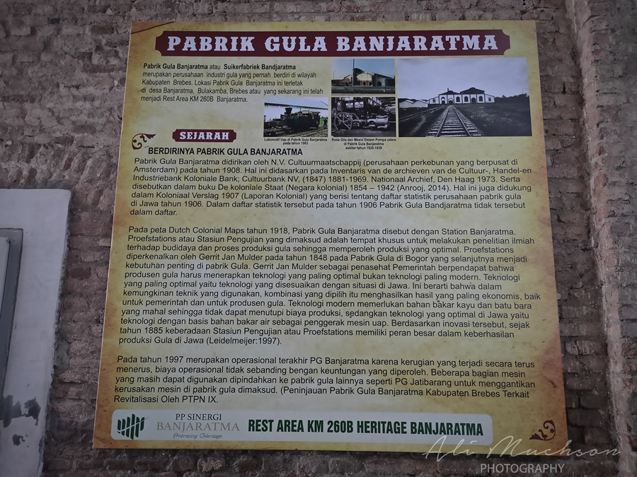 Rest Area Heritage KM 260B Banjaratma  Brebes Jawa Tengah