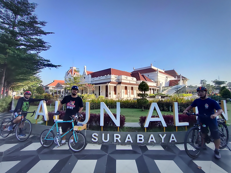 Dirhahayu Kota Surabaya : Gowes 31.5 Km Cara Kami Rayakan Ultahmu Ke-729, Bagaimana Caramu?