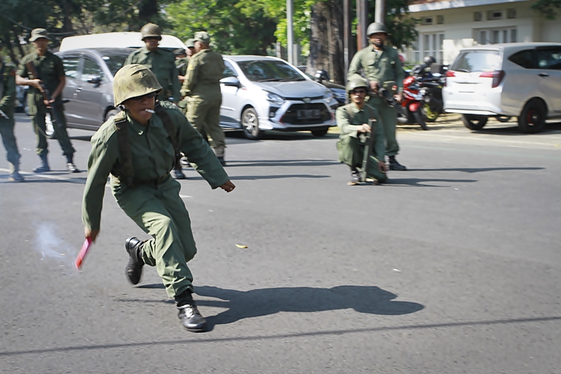 Foto-Foto Berberita
Peringatan Pertempuran Jalan Salak, Malang
