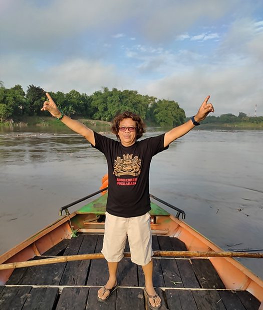 Naik Perahu Tambangan di Bengawan Solo Memmorabilia Masa Kecil Dulu