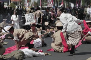 Drama Kolosal “Polisi Juang Indonesia” Bangkitkan Memori Proklamasi Polisi 19 Agustus 1945, 79 Tahun Silam