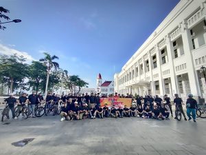 Surabaya Walking Tour (SWT) Dampingi Fun Bike #Gowes Asik KPP Annual Meeting 2024