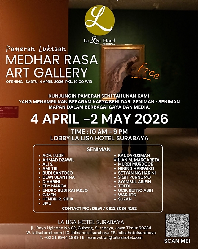 “Medhar Rasa”: Ketika Lukisan Menjadi Bahasa Batin Pengungkap Rasa