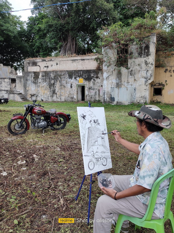 Deru “Montor Udhug” Menggema Di Benteng Kedung Cowek, Merawat Ingatan Lewat Roda Waktu