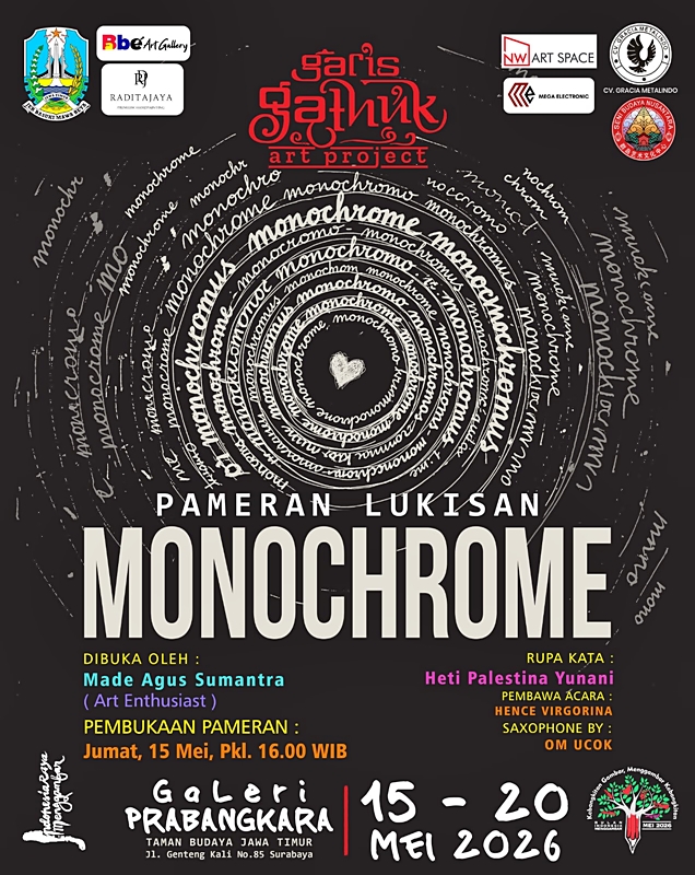 Komunitas Garis Gathuk: Menemukan Kedalaman Sunyi dalam Pameran "Monochrome" 