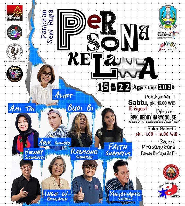 Persona Kelana
Menemukan Diri dalam Perjalanan Kreatif Sembilan Perupa