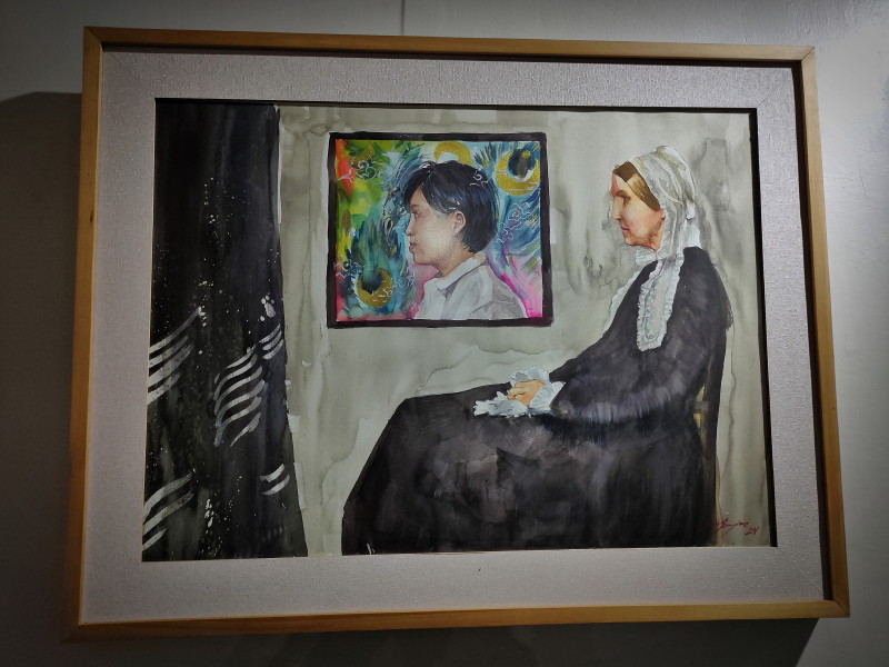 Filosofi di Balik Lukisan Topeng Faith Shamayim: Wounds Made Worthy