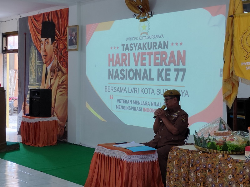 Ketua LVRI Surabaya: Kemerdekaan Tidak Diraih Sekali Jadi