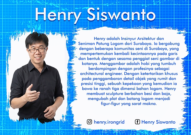 Ketika Logam Menemukan Jiwa, Menyusuri Karya Henry Siswanto di Ruang Pamer
