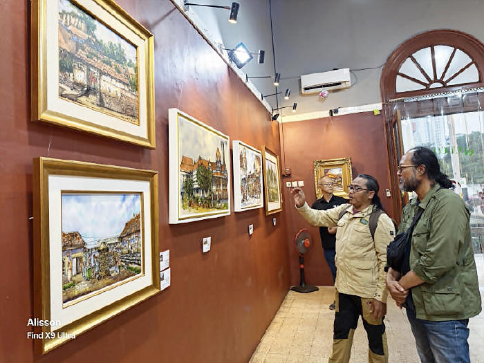 Journey of Watercolor #2: Ketika Perjalanan Hadirkan Kesan Lewat Sapuan Cat Air